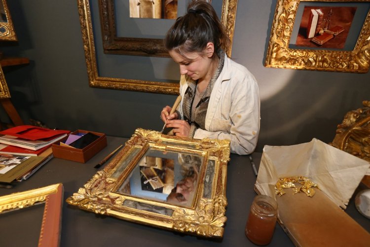 Atelier Art de la feuille d'or. - © Photoproevent