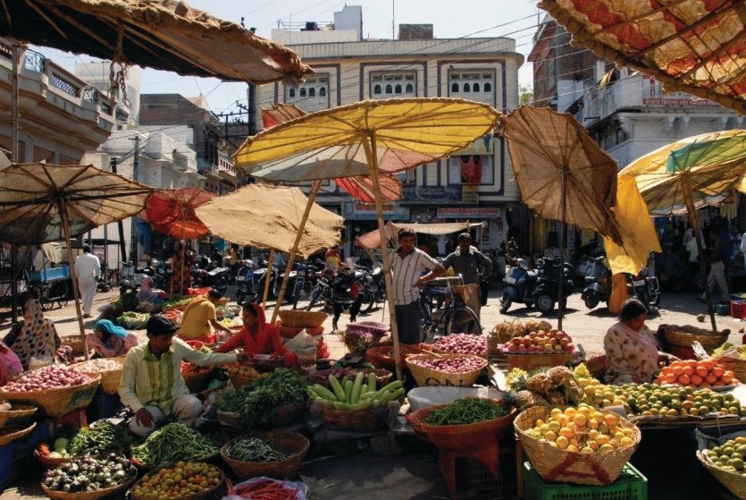 Marché d'Udaïpur. - © Nicolas HONOREZ