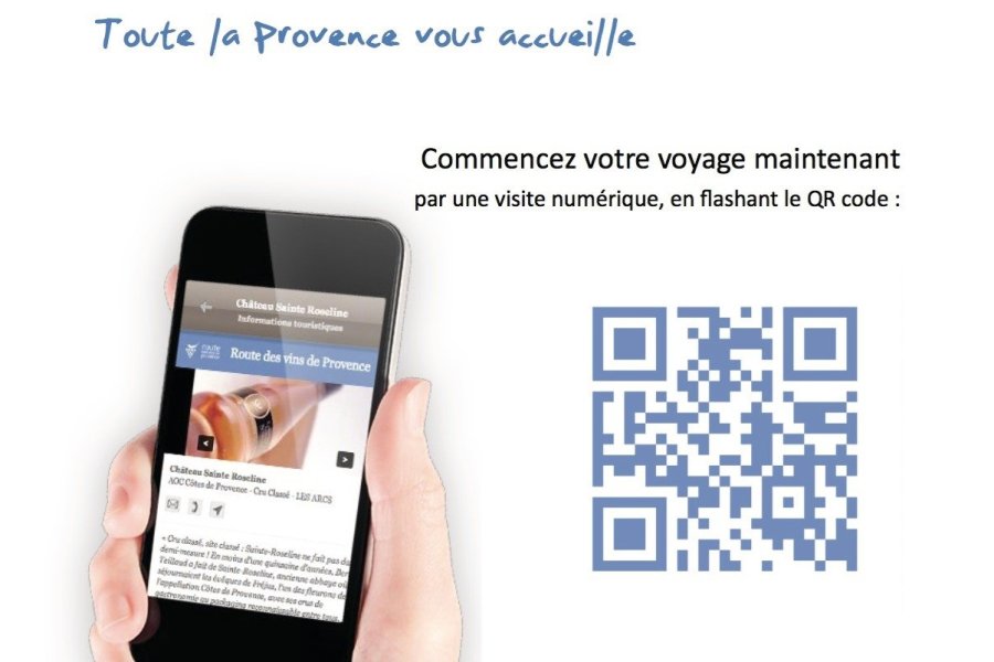 Flashez le QR code de la Route des vins de Provence et embarquez pour une aventure inoubliable