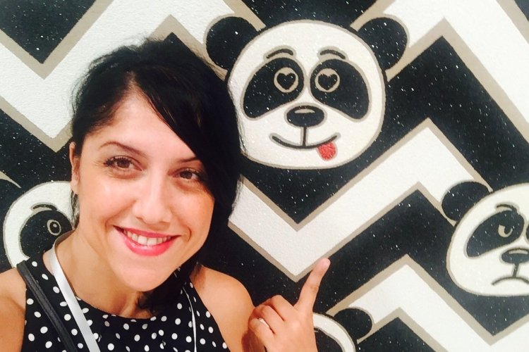 Panda delirium selfie-Art Basel-Miami Beach Convention Center - © Saliha HADJ-DJILANI