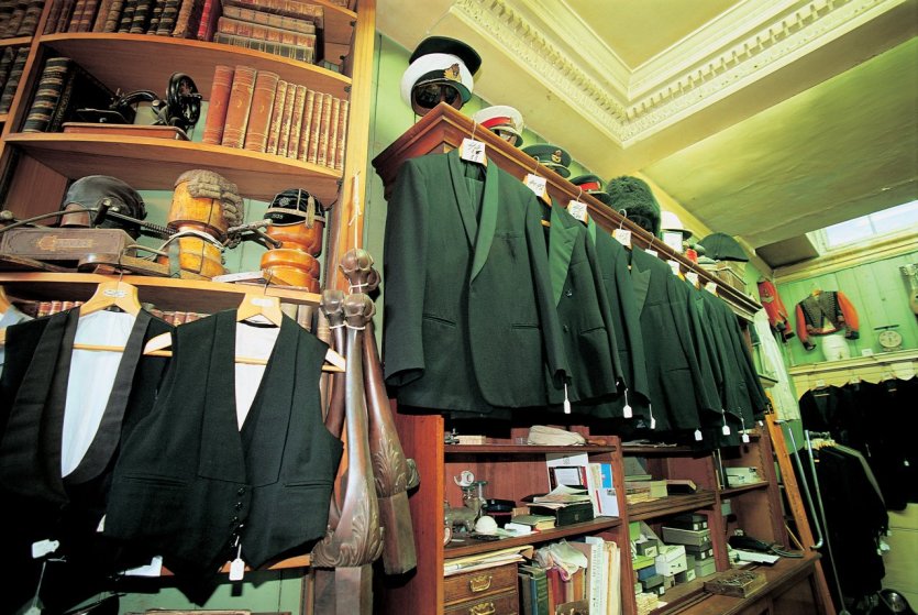 Un magasin de vêtements so british ! - © John Frechet - Iconotec