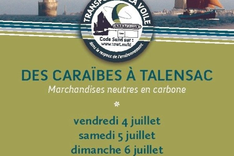 Des caraibes à Talensac No Trace Carbon - © TOWT
