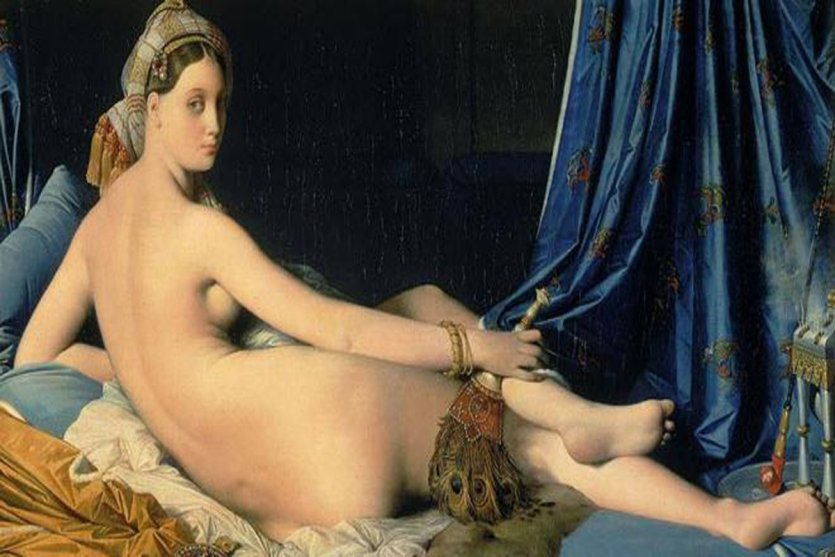 - © La Grande Odalisque, Jean-Auguste-Dominique Ingres, 1814, Musée du Louvre.