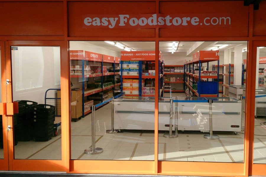 EasyJet ouvre son magasin d'alimentation aux prix volant bas