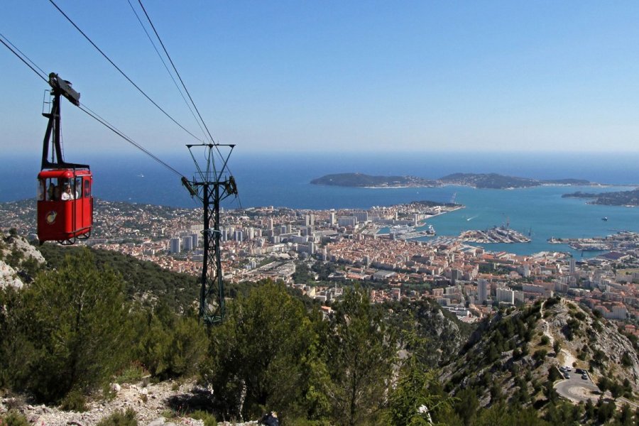 Le téléphérique de Toulon rouvre ses portes.