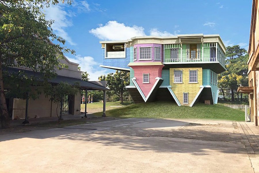 Cette maison fascine les touristes à Taïwan