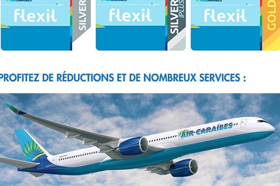 Carte d'abonnement Flexil Air Caraïbes
