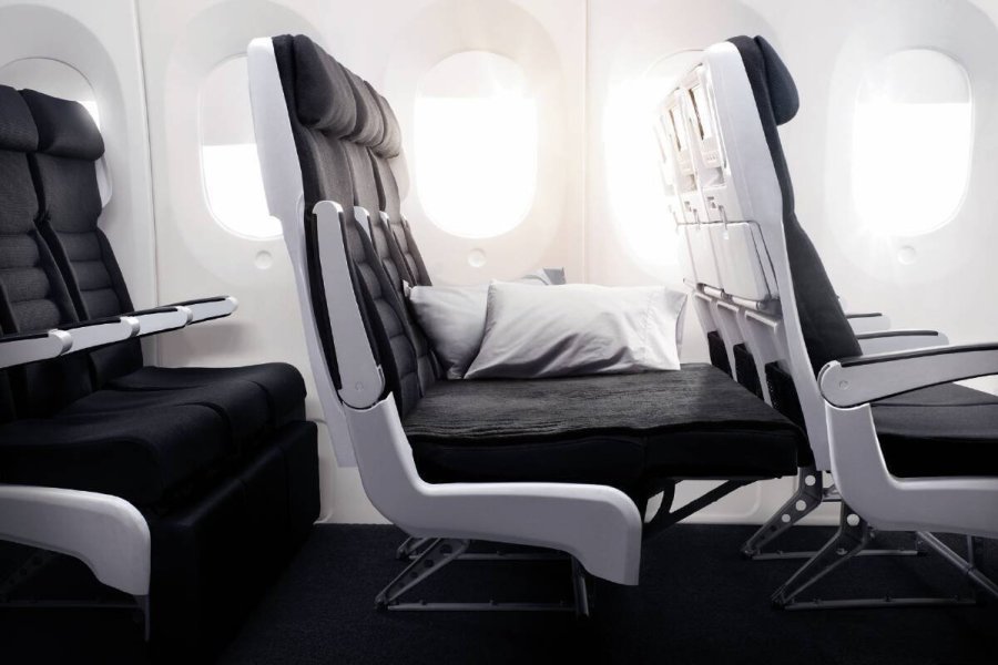 Air New Zealand : la première classe s'invite en classe éco.