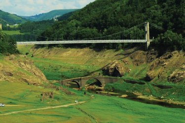 La vidange du barrage de Sarrans, à vivre en ce moment !