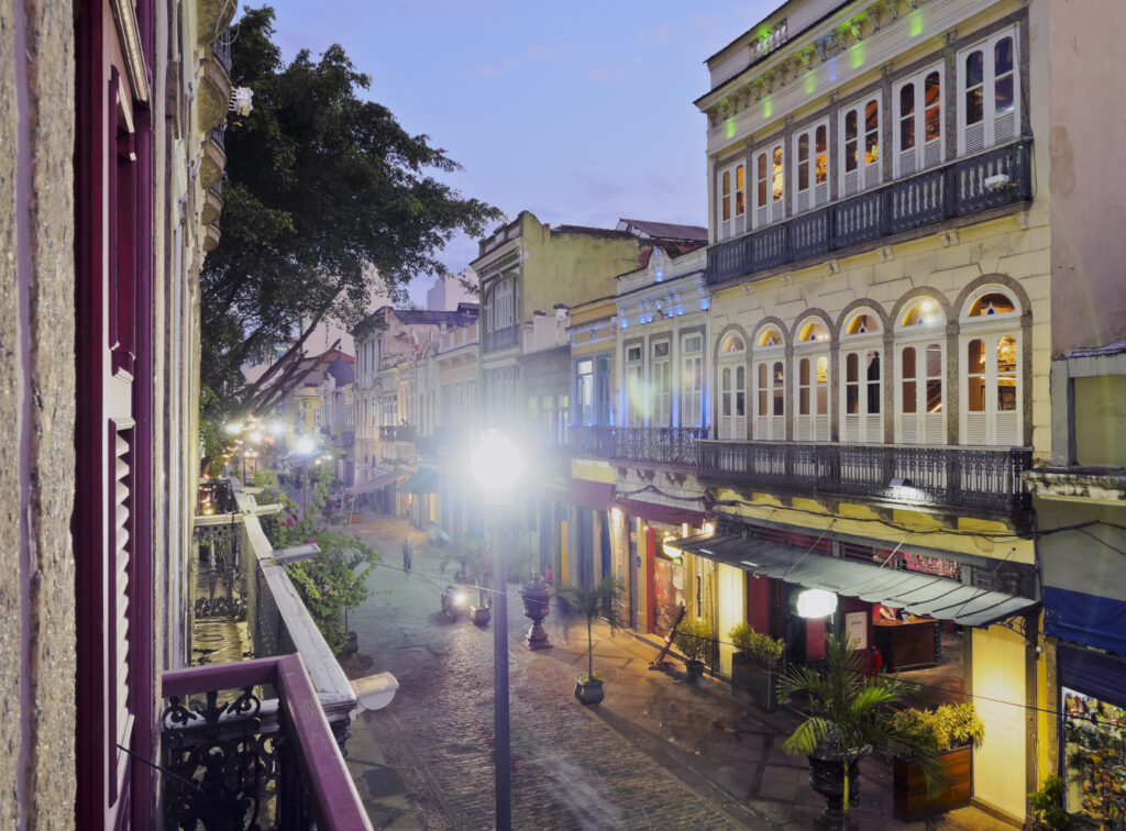 Le quartier de Lapa à Rio de Janeiro 