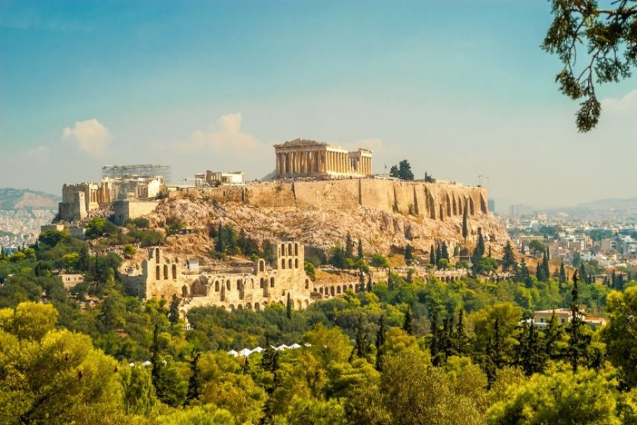 guide de voyage, L'acropole d'Athènes. - © milosk50  - Shutterstock.com.