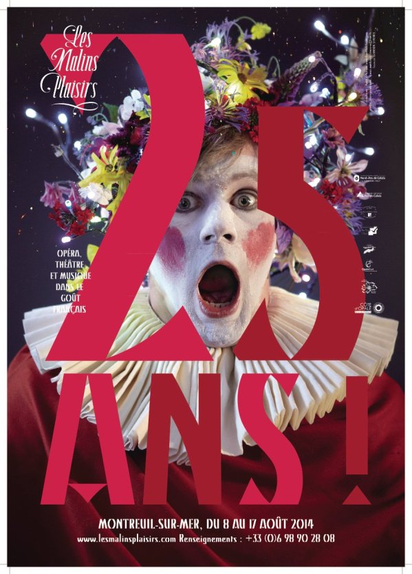 Affiche 2014 du festival Les Malins Plaisirs. - © DR.