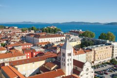 Vieille ville de Zadar.