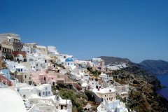 Vue sur Thira.