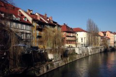 La rivière Ljubljanica traverse la capitale.