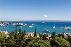 Vue de Split depuis la colline Varos.