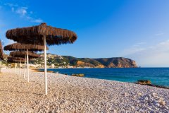 Plage à Jávea.