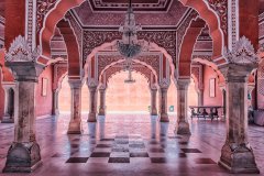Intérieur du City Palace à Jaipur.