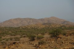 Changement de paysage entre Asmara et Massawa.