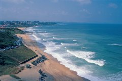 Golfe de Gascogne - Plage entre Bidart et Guéthary (© MARC AUGER - ICONOTEC)