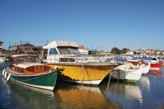 Bateaux de pêche et de plaisance à Gujan-Mestras (© Philippe Devanne - Fotolia)