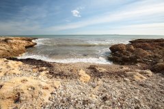 Une des nombreuses plages de Santa Pola.