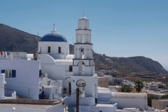 Eglise de Pyrgos sur l'île de Tinos.