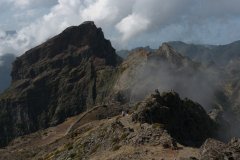 Randonnée du Pico de Arieiro au Pico Ruivo.