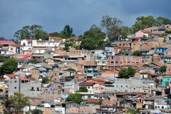 Vue sur la ville de Tegucigalpa.