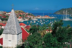 Vue de Gustavia.
