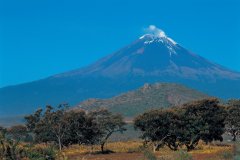 Volcan Popocatépetl.