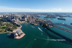Survol de Sydney.