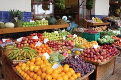 Marché sur l'archipel de Madère.
