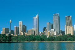 Skyline de Sydney.