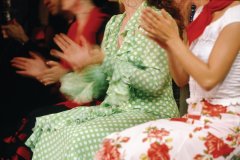 La rythmique des palmas (battements des mains) du flamenco.