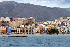 Les maisons colorées de Villajoyosa.