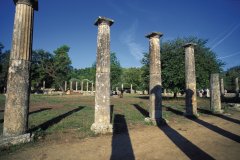 Palestre au site antique d'Olympie.
