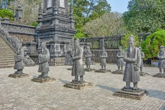 Le mausolée impérial de l'empereur Khai Dinh à Hué.