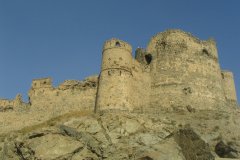 Bala Hissar, les murs anciens qui entouraient Kaboul.
