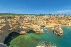 La côte d'Albufeira.