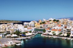 Bords du lac Voulismeni d'Agios NiKolaos.