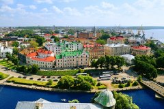 Survol de Vyborg.