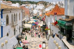 Balade dans les rues d'Albufeira.