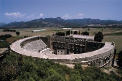 Théâtre du site archéologique d'Aspendos.