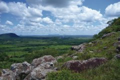 Paysage des environs du Cerro Yaguarón.