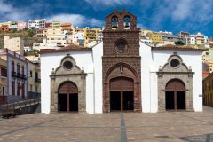 L'église Notre-Dame de l'Assomption, centre historique de San Sebastián de La Gomera.