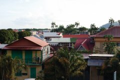 Le centre-ville historique de Cayenne.
