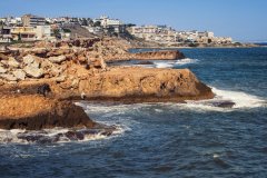 Le littoral de la station balnéaire Torrevieja.