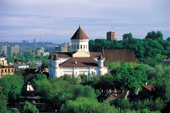 Cathédrale orthodoxe de l'Assomption de Vilnius.