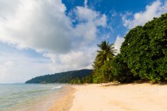 Plage de Batang.